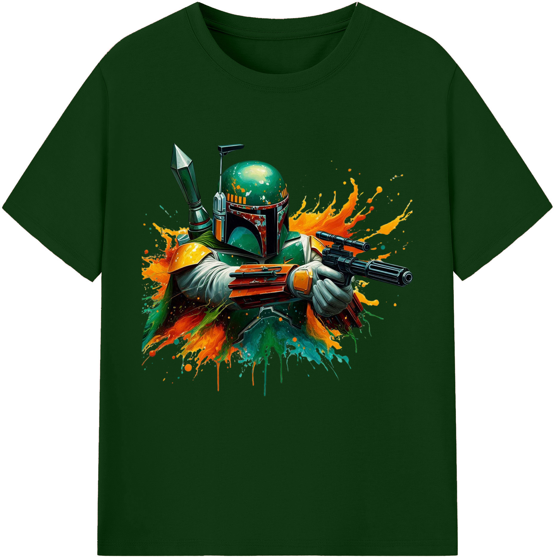 （画像用） スター・ウォーズ Star Wars 綿100％半袖Tシャツ（フロントプリント）